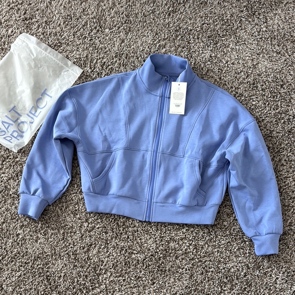 Salt project here to stay full zip jacket
